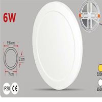 6W GEÇMELİ YUVARLAK PANEL 1